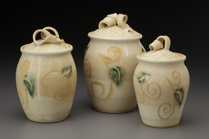 Stone and Vine Canisters